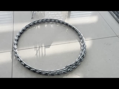 Границы ограждения бритва колючая проволока горячее погружение оцинкованный ПВХ покрытый