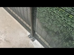 Прозрачный Vu 358 сварная сетка охранный забор Порошок покрытый сад с шипом 2 х 2,5 м