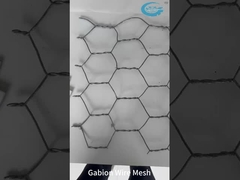 Отличная долговечность Цинк покрытый габион коробка для контроля наводнения поддерживающей стены