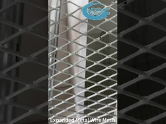 Высокопрочная легкая сетка из просечно-вытяжного металла для промышленных применений