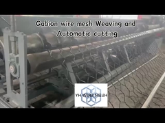 Защитные корзины из габионной сетки, заполненные стенной скалой