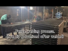 Сварное порошковое покрытие временного забора с сертификацией ISO9001 2015