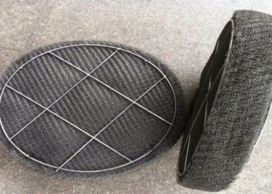 316 SS Wire Mesh Demister Pad Durable Vapor Liquid Separation For Industrial Use
