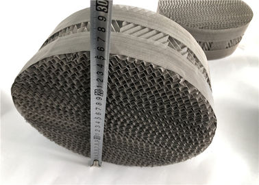 High Capacity Distillation Column Packing Material , Wire Gauze Cockles Packing