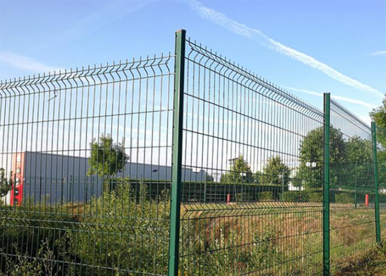 Панель 2.0*2.5m загородки треугольника персика зеленого цвета PVC форменная для OEM безопасностью