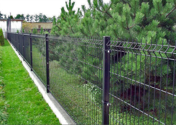 проволочная изгородь треугольника 3d 1.8*2.5m обшивает панелями легко собранное устойчивое