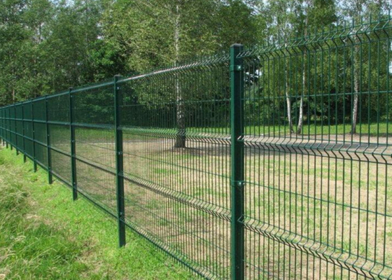 OEM 3D изогнул порошок покрыл стальную панель 2*2.5m загородки треугольника 3D 4.0mm