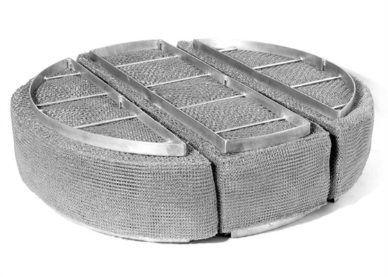 Ss 304 Demister Pad улучшает эффективность фильтрации с рейтингом фильтрации 99,9%