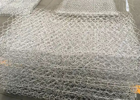 Скрученная габионная проволочная сетка отверстие 60x80 мм / 80x100 мм / 100x120 мм