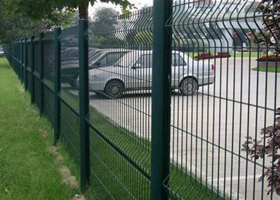 ПВХ покрытый треугольный изгибающий забор для детского сада 1,8 * 2,5 м