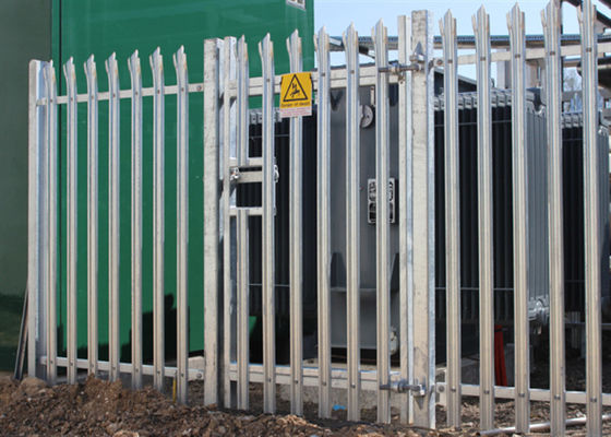 W Белая охрана оцинкованная стальная ограждение из кованого железа 1,8 м сад