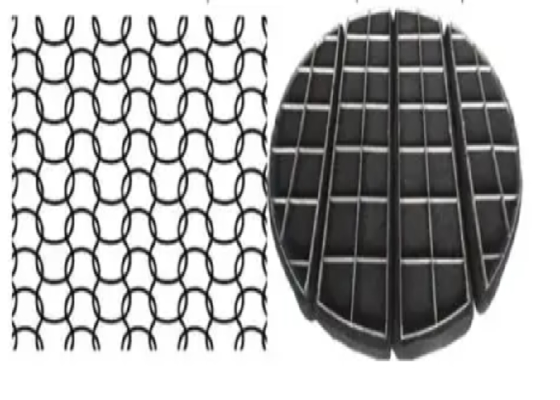Нержавеющая стальная проволочная сетка Demister Pad 10x10 для разделения газа и жидкости