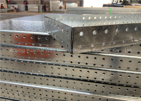 конструкция 1300*203*50mm гальванизировала пефорированные кронштейны Lintel