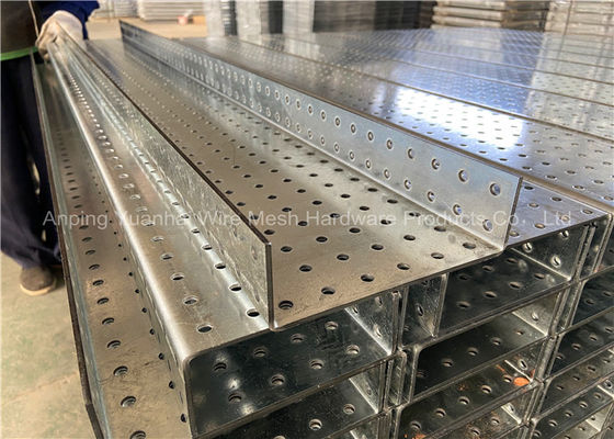 Lintel канала ячеистой сети u HDG 1600*153*50mm пефорированный