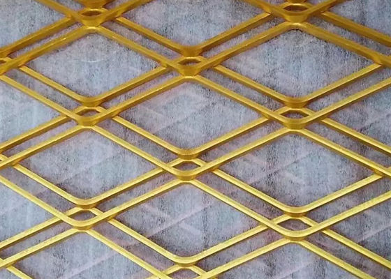 ПВХ-покрытые расширенные металлические проволочные сетки для наружной защиты